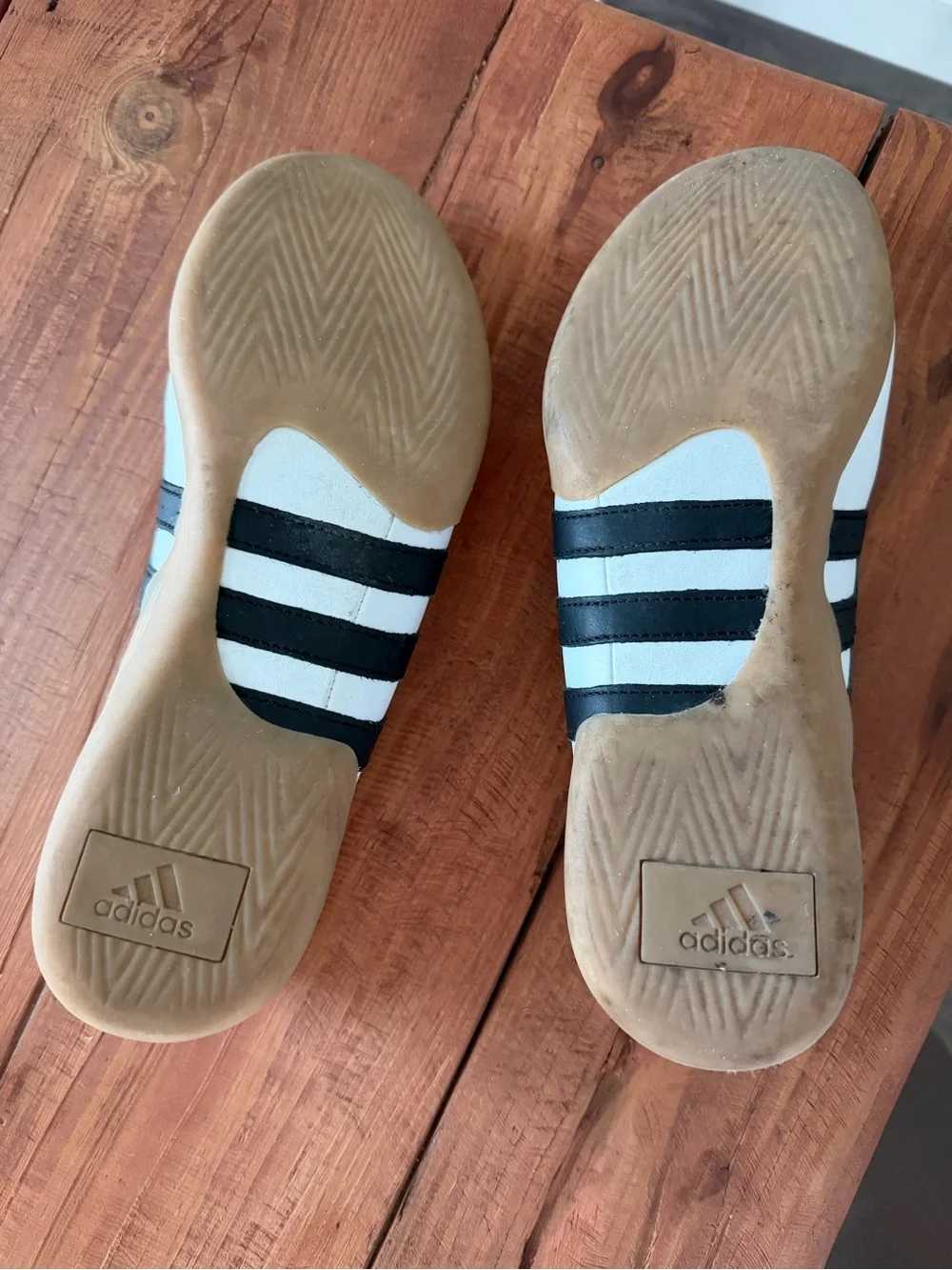 Adidas taekwondo ballet flats - classic White & Black